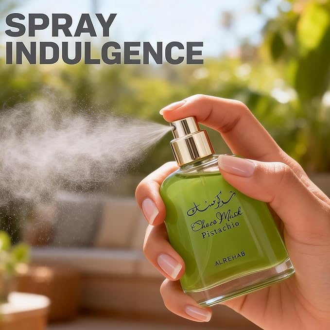 Women’s Eau de Parfum, Sweet Gourmand Women’s Perfume with Pistachio & Vanilla Notes, Choco Musk