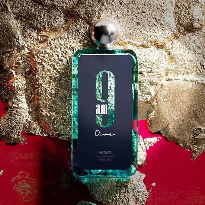 Afnan 9 AM Dive Unisex Eau De Parfum, 3.4 Fl. Oz