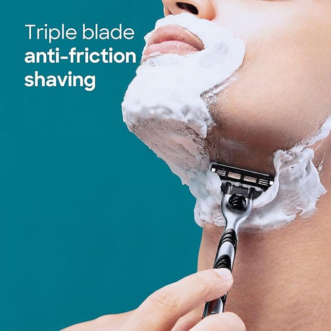 MACH 3 - Handle w/1 Cartridge & Turbo REFILLABLE Razor