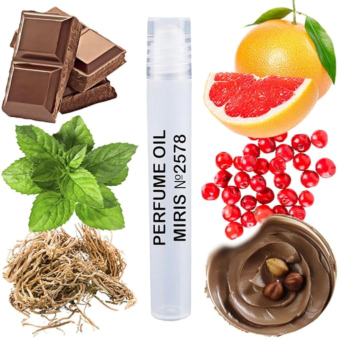 MIRIS No. 2578, Inspired by Angel Muse, Long-Lasting Perfume Oil for Women Roll-On, Rollerball 0.34 Fl Oz / 10 ml