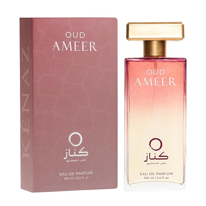 OUD AMEER | Men's Fragrance | Perfume for Men | Musky top note | 100 ml pack | 3.4 Fl. Oz. | Amber and Oriental fragrance | Gift for Men | Eau de Parfum EDP