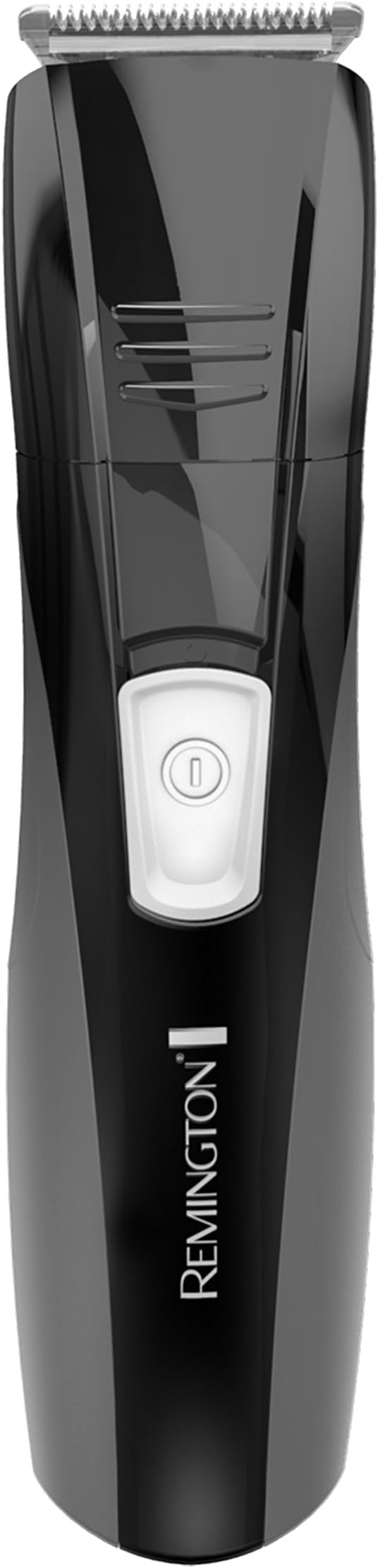 Remington Head to Toe Advanced Rechargeable Powered Body Groomer Kit, Beard Trimmer (10 Pieces), 6.3 Inch, Black