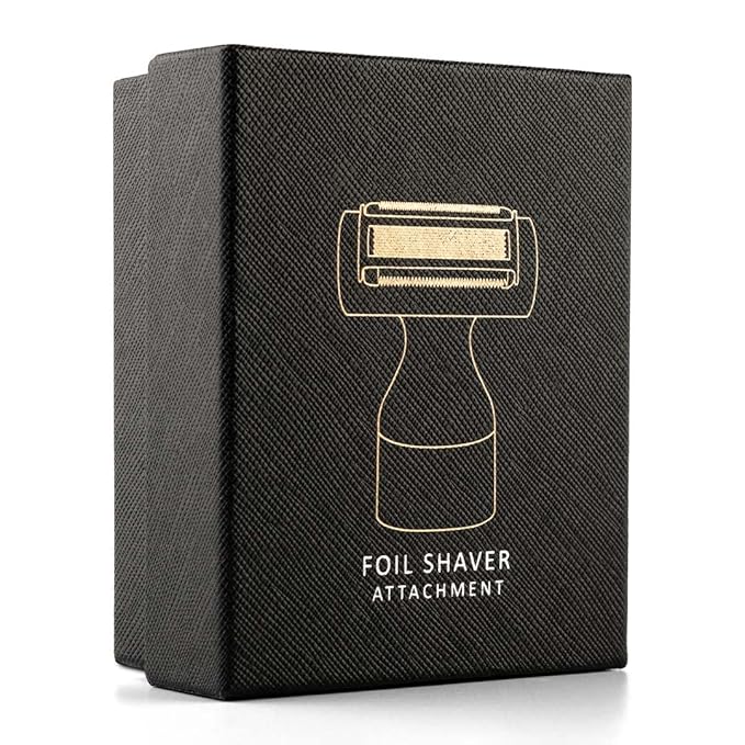 Skull Shaver Foil Attachment - Close Shave for Delicate Areas - Stainless Steel Head Foil Shaver - Compatible with Pitbull, Palm & Butterfly Kiss Shavers