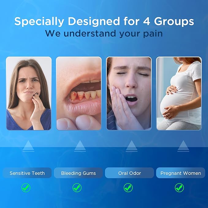 Extra Soft Toothbrush for Sensitive Gums, Wide Head Soft Bristle Toothbrush with 10000 Soft Flossing Micro Nano Bristles for Adults, Pregnant Women, Elderly, Braces