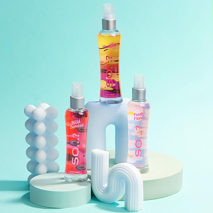Vanilla Body Mist by So…? for Women - 3.5 oz Body Mist - Pack of 2