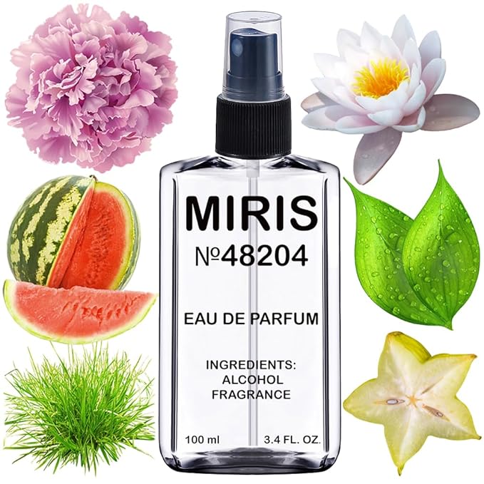 MIRIS No. 48204, Inspired by Into the Blue, Long-Lasting Eau de Parfum for Women, Spray 3.4 Fl Oz / 100 ml