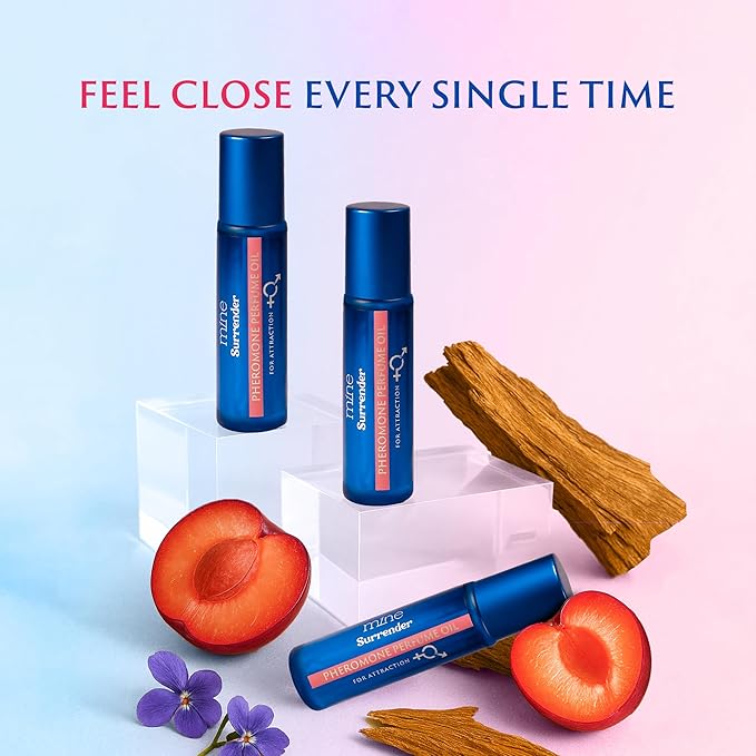Mine Pheromones Perfumes for Women, Long Lasting, Travel Size Roll On Oil - 0.33 fl.oz (10ml)