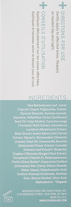 CV Skinlabs Calming Moisture for Face, Neck & Scalp - 2 fl. oz.