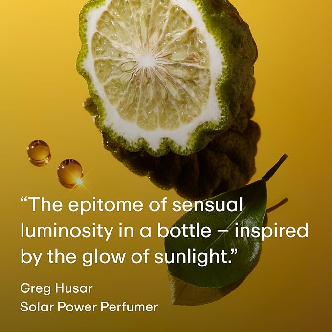 PHLUR Solar Power Eau de Parfum - Travel Size Perfume Fragrance - Fruity Floral Perfume with Bergamot, Orange, Driftwood & Solar Musk (9.5mL)