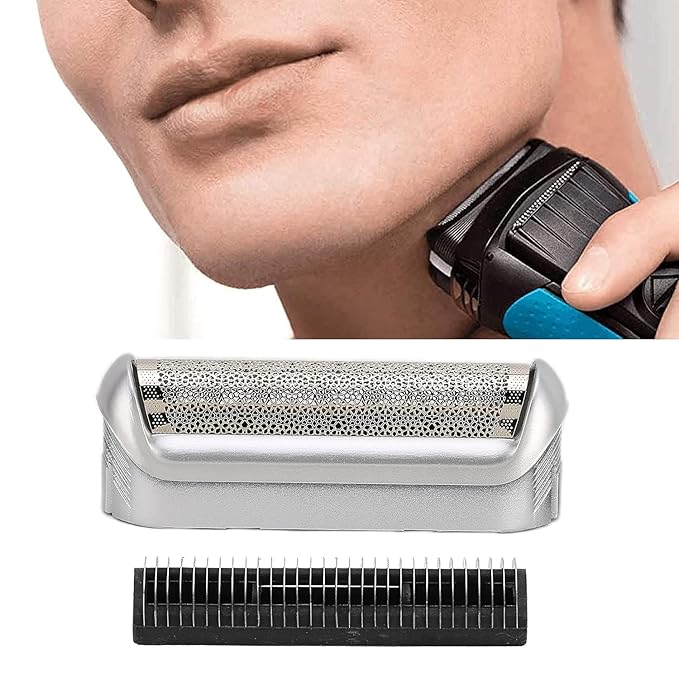 1Pc 5S Razor Replacement Foil and Cutter for Braun, Replacement Shaver Part Cutter Accessories for Braun M90 M60 P40 P50 P60 P70 P80 555 575 370, Men's Electric Shaver Replacement Heads, Men's