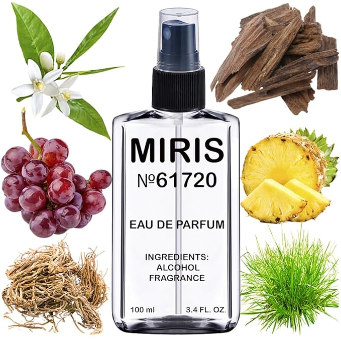 MIRIS No. 61720, Inspired by Karagoz, Long-Lasting Unisex Eau de Parfum for Women & Men, Spray 3.4 Fl Oz / 100 ml