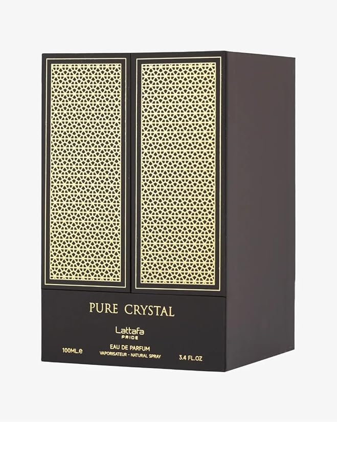 Lattafa Pure Crystal 100ml Unisex Eau De Parfum Pride - Luxury Fragrance | Fruity, Spicy & Woody