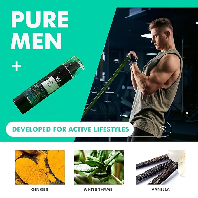 Fragrance Mist, Body Spray for Men, Pack of 3, Each 3.4 Fl Oz