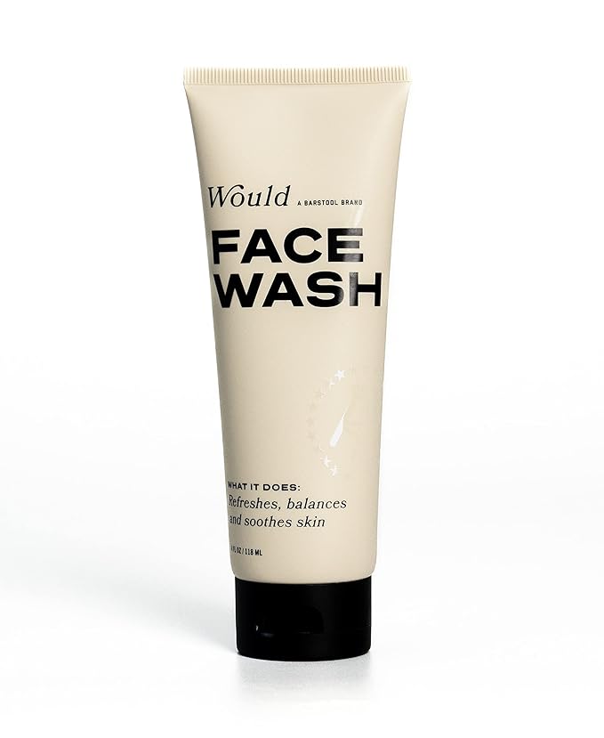 Barstool Sports Men's Face Wash - Daily Foaming Facial Cleanser to Refresh, Balance and Soothe, Sensitive and Normal Skin Gentle Lather Face Soap to Remove Dirt, Cleanse, Hydrate - 4 FL OZ
