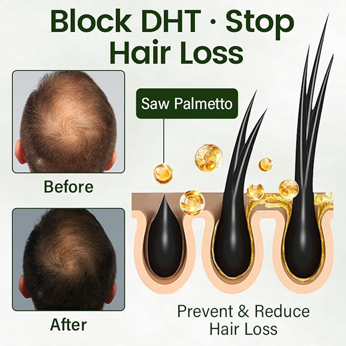 Lovilds Hair Restoration Spray, Professional Biotin Hair Growth Spray, Lovilds Follicure BioGrow hair Growth Serum, Biotin hairs Scalp Serum for Thicker, Longer & Stronger hair (1 Bottle)