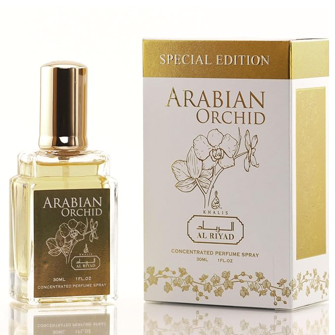Maison d'Orient ARABIAN ORCHID 30 mL Spray Cologne; Travel Size Perfume for Women - Perfumes Arabes Para Mujeres y Hombres; Inspired by allure of Morocco's Casablanca