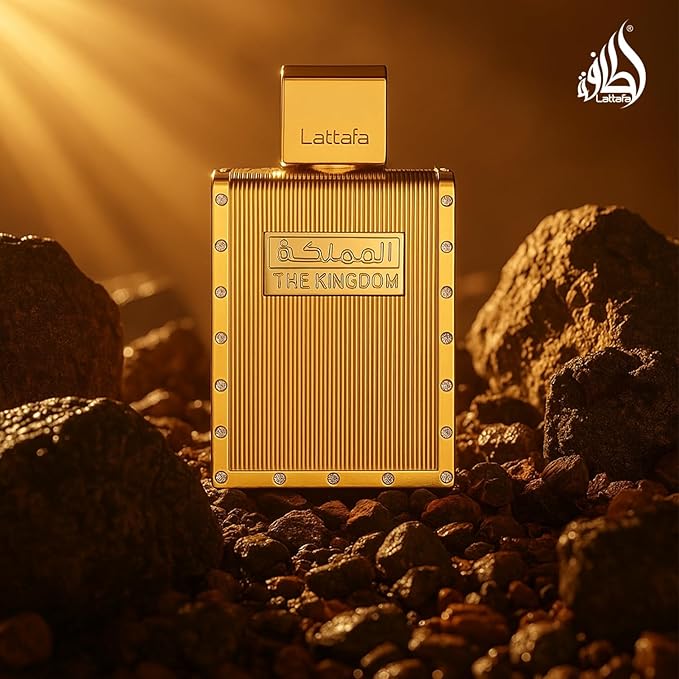 Lattafa The Kingdom Eau De Parfum Spray for Men, 3.4 Ounce