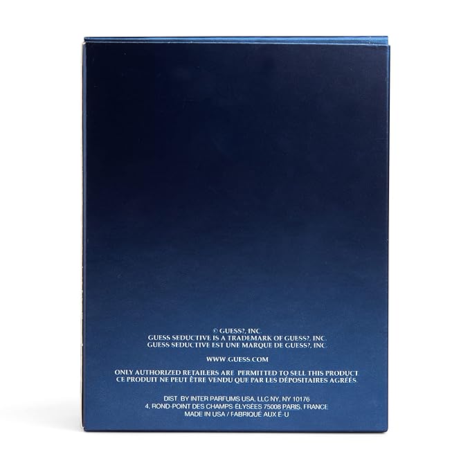 Guess Seductive Blue Men/Homme Eau de Toilette Cologne Spray For Men, 1.7 Fl. Oz.