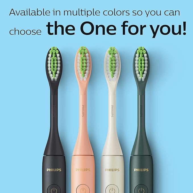 Philips Sonicare One by Sonicare Rechargeable Toothbrush, Shimmer, HY1200/25