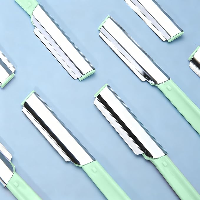4Pcs women's Eyebrow Trimmers, Hair Removers,and Hair Removers. Equipped With Anti Slip Handle and Protective Cover, Multifunctional To Remove Fine Hair and Other Unnecessary Hair.