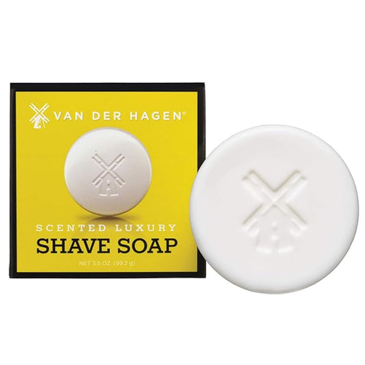 Van Der Hagen Men's Luxury Scented Shave Soap (Pack of 1)