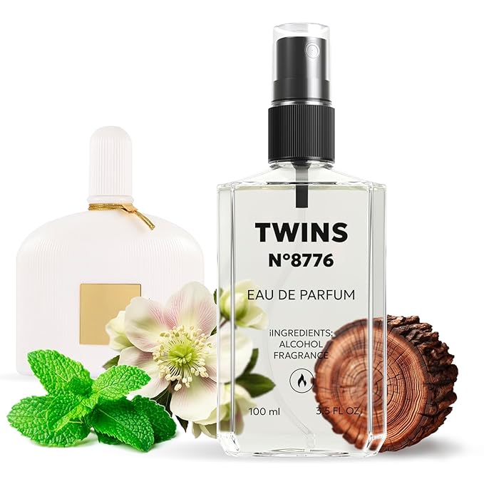 TWINS Impression of White Patchouli | Perfume for Women Eau de Parfum | No.8776 | 3.4 Fl Oz / 100 ml