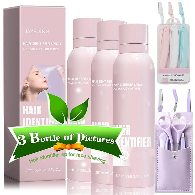 VEZE For Face Shaving Hair Identifier Sp-Gel, Skin Dermaplaning Sp-Ge for Face, Moisturizing and Skin Care Dermaplaner Sp-Ge.Hair Identifier Sp-Ge (2), Pink