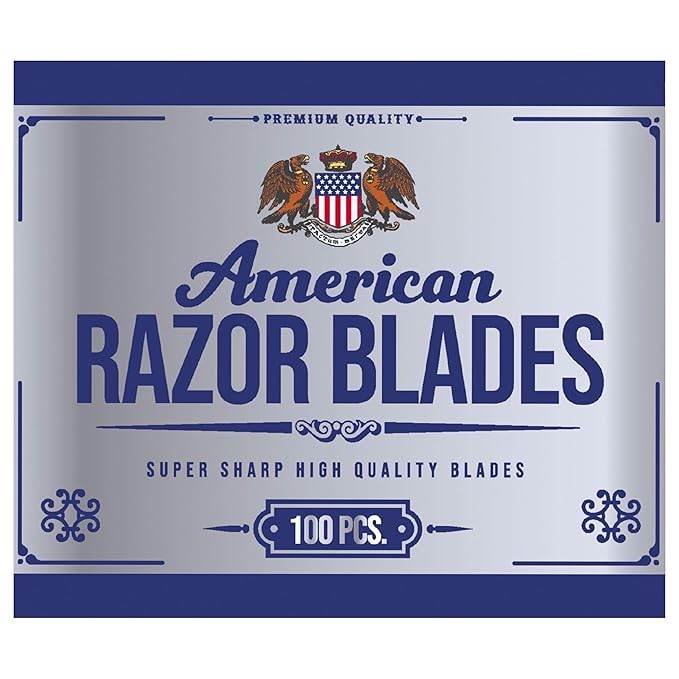 American Razor Blades from The Shave Factory - Single Edge Razor Blades (6)
