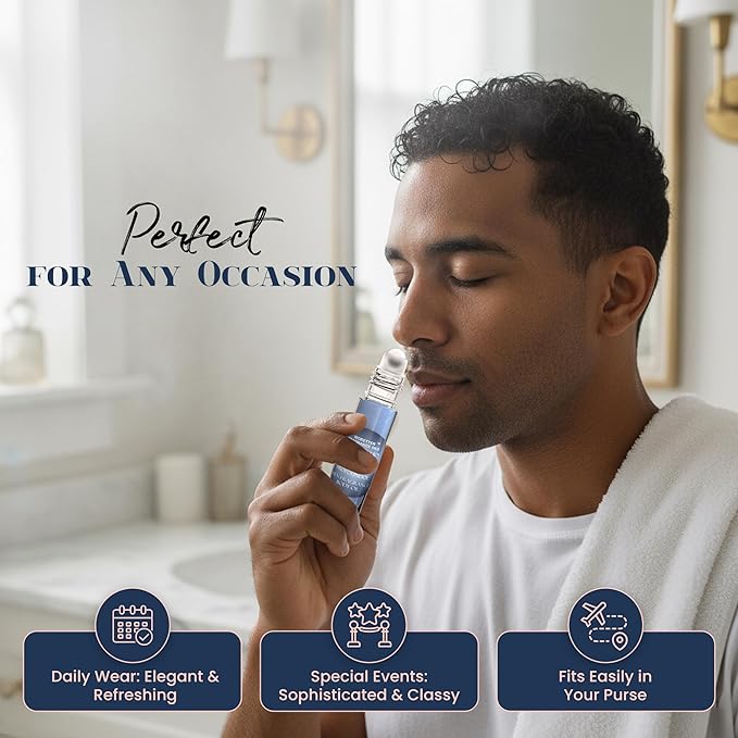 MOBETTER FRAGRANCE OILS Aqua Duo Geo Profoundoe Men Fragrance Body Oil