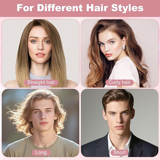 Folding Combs, 10 PCS Hair Parting Comb, Pocket Size, Fine Tooth for Straight, Wavy, Curly Hair Styling