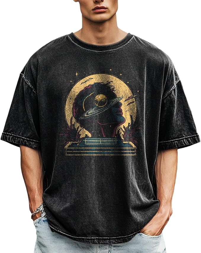 T Shirts for Men Moisture Wicking Vacation Stylish Body Shaper Soft and Comfy Short Sleeve Round Neck Undershirt