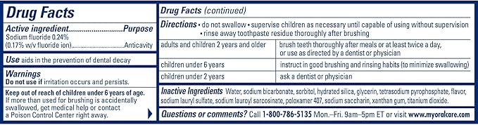 ARM & HAMMER Complete Care Toothpaste, Teeth Whitening Toothpaste, Fluoride, Whole Mouth Protection, Fresh Mint Flavor, 6.0 oz (Pack of 1)