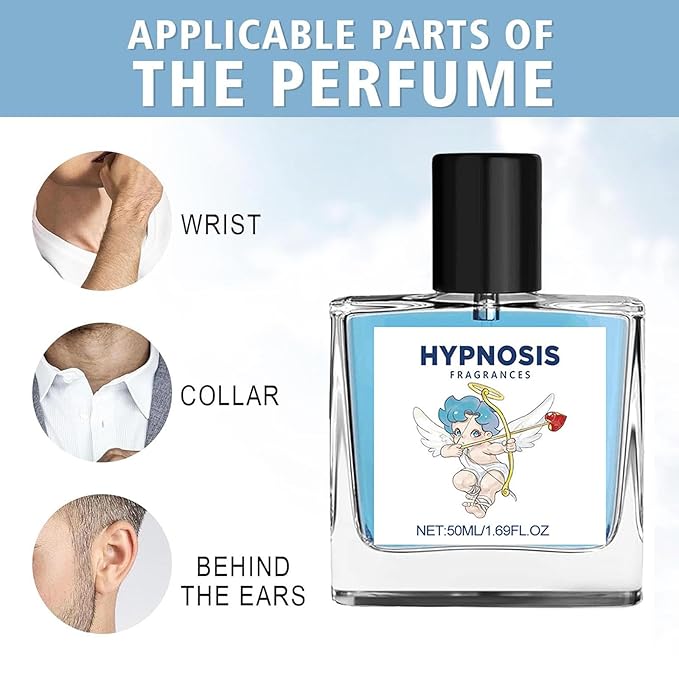 Hypnosis 2.0 Pheromone-Infused Cologne for Men, Long Lasting Scent, Pheromone Perfume 50ml for Father, Boy Friend and Husband