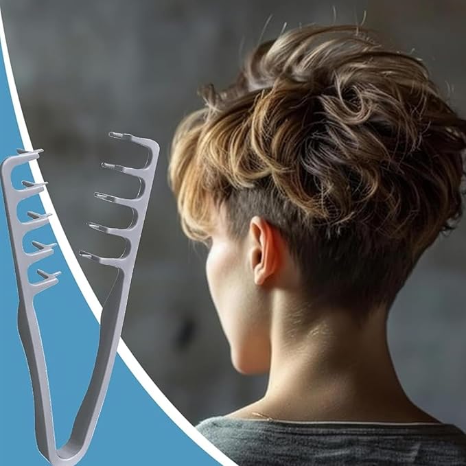2PCS Volumizing Combs for Men | The Ultimate Duo for Textured Styles, Fringe & Salon Volume