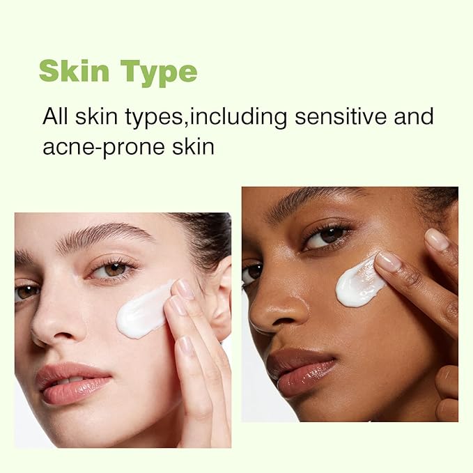 345 Relief Cream, Moisturizer for Acne Scar Recovery with PDRN Niacinamide, Face Acne Cream Treatment for Acne-Prone Scar Skin, Facial Moisturizer for All Skin Women Men - 1.69 floz