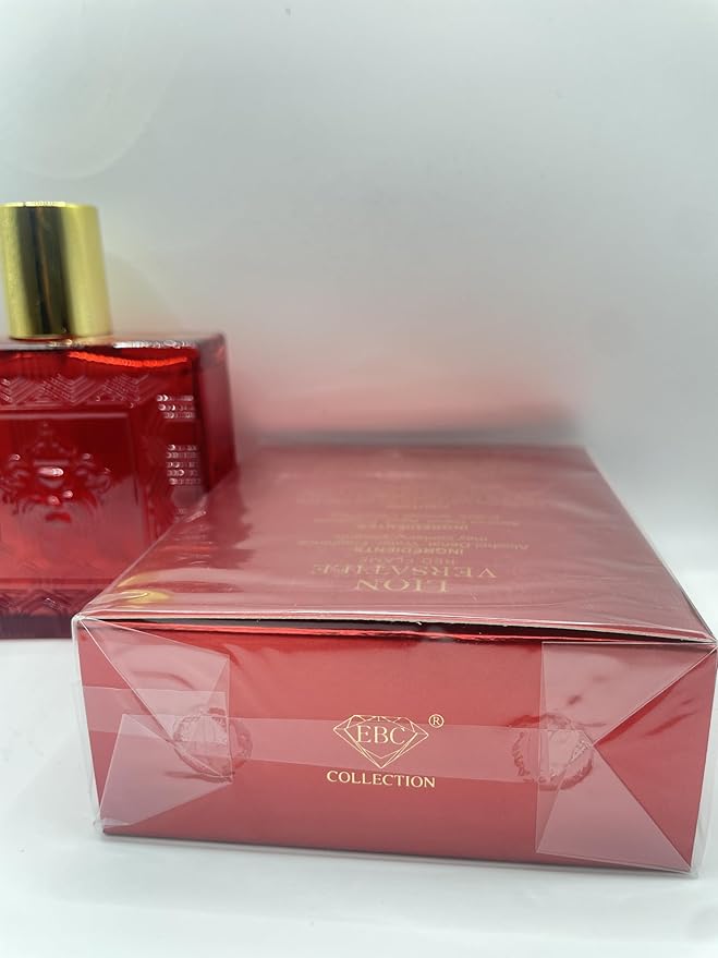 EBC-Collection, VERSATILE RED FLAME Perfume for Men, 3.4oz/100ml