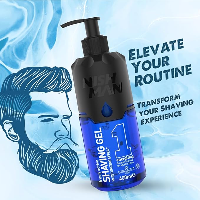 Nishman Shave Gel Energizing No1 400 ml