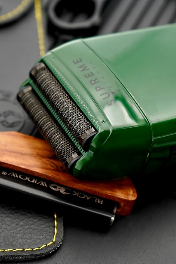 Supreme Trimmer Replacement Foil & Cutter SB63 | Hypoallergenic Foil for Crunch STF602 | Green