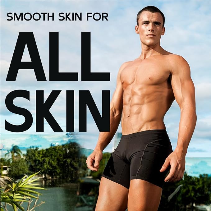 2 Pcs Hair Removal Cream for Men, Intimate Hair Removal Cream for Men Painless Depilatory for Unwanted Male Hair In Private Area, Suitable for All Skin Types