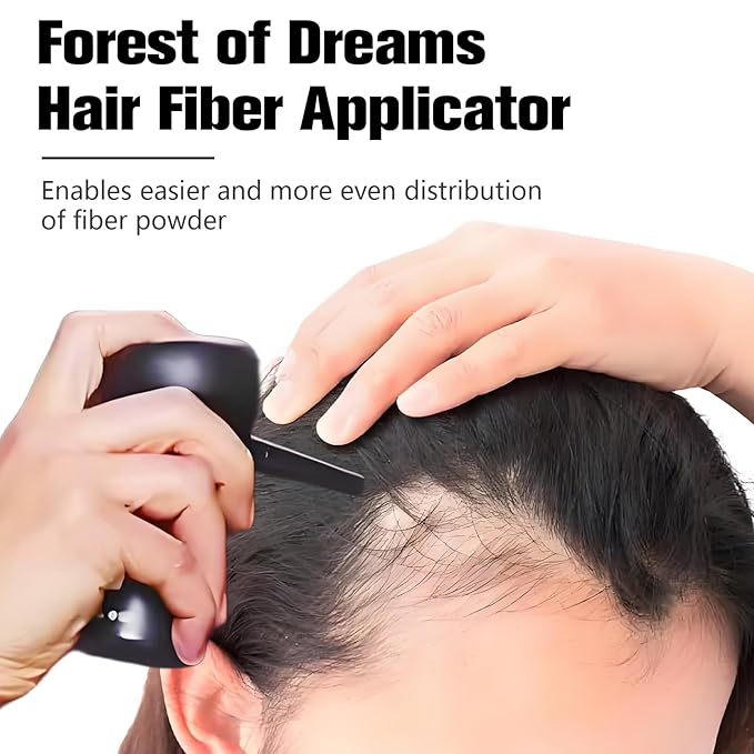 Hair Fiber Spray Applicator – Applicator Pump Nozzle for Hair Building Fiber Bottle，1 Applicator