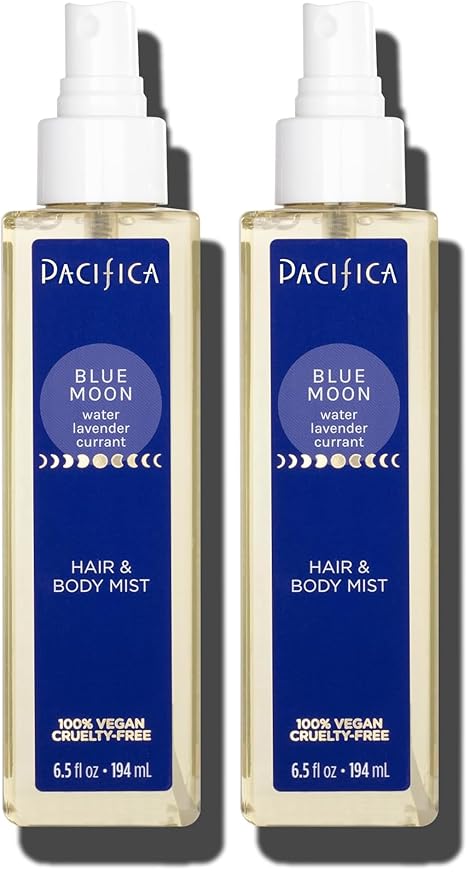 Pacifica Moon Hair and Body Mist - Blue Body Mist Women 6.5 oz (Pack of 2)