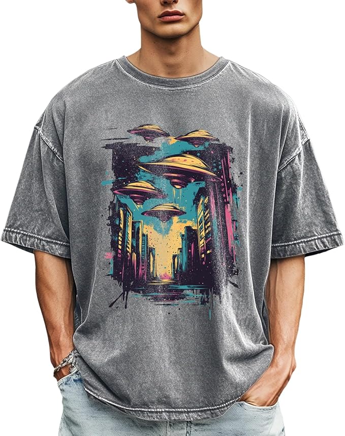 T Shirts for Men Moisture Wicking Vacation Stylish Body Shaper Soft and Comfy Short Sleeve Round Neck Undershirt