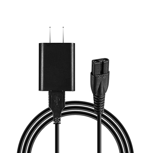 Replacement Supreme Charger USB Charging Cable Compatible with Supreme Trimmer T Shaper Model ST5200 ST5210 ST5220 Charger