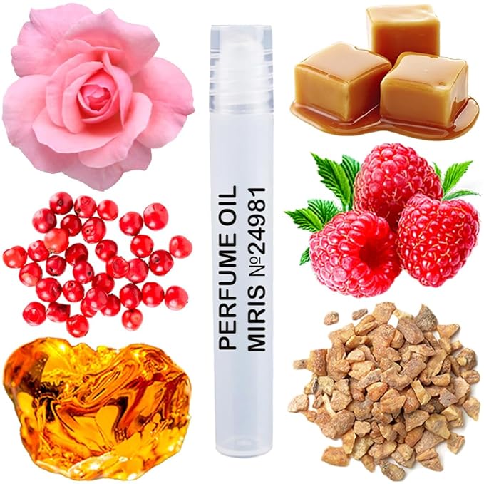 MIRIS No. 24981, Inspired by L Extase, Long-Lasting Perfume Oil for Women Roll-On, Rollerball 0.34 Fl Oz / 10 ml
