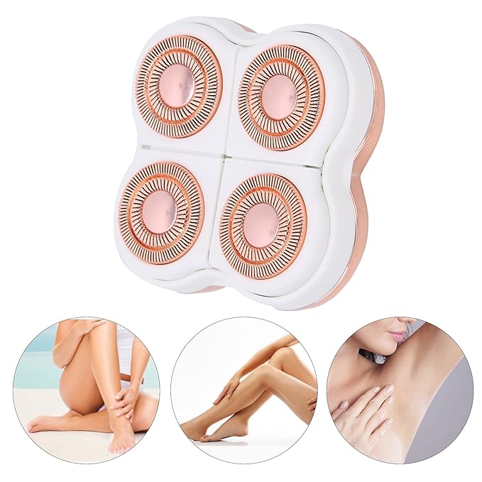 Women Hair Remover Replacement Heads Lady Electric Shavers Replacement Heads for 4 Head Hair Remover, Hair Removal Blades Head