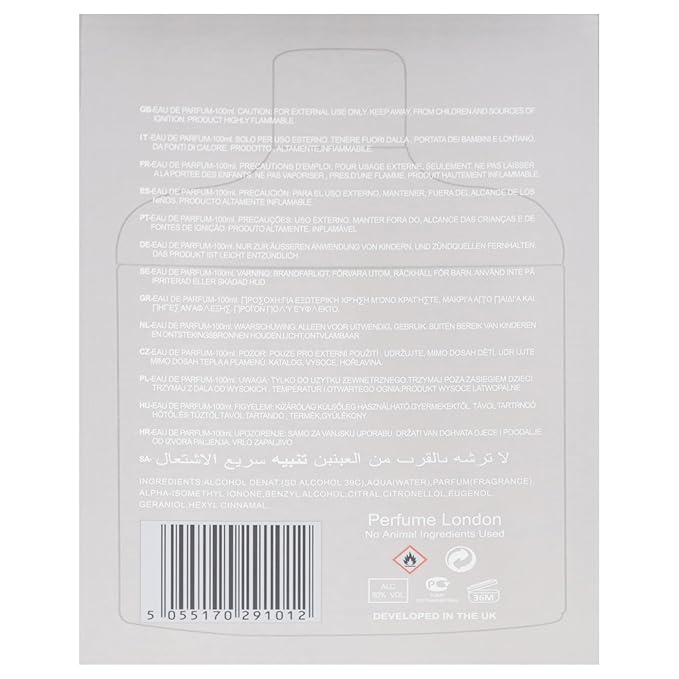 Greed Silver - Cologne for Men - Amber, Bergamot Fragrances - Long Lasting Perfume for Men - Jasmine, Vanilla Eau de Parfum - 3.4 oz