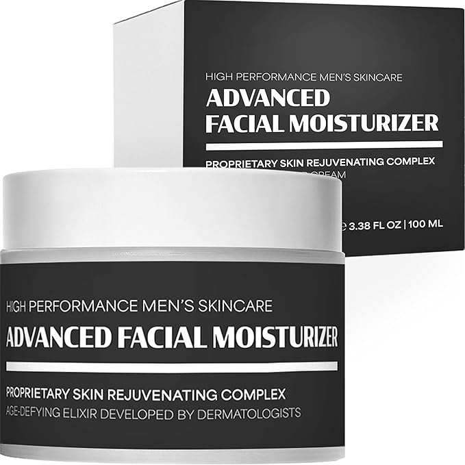 Mens Anti Aging Face Cream | Advanced Facial Moisturizer for Men | Mens Anti Wrinkle Face Cream | Mens Anti Aging Face Cream with High Concentrate of Natural Ingredients | Mens Retinol Face Cream for Intensive Skincare | Mens Wrinkle Cream with Age-Def...