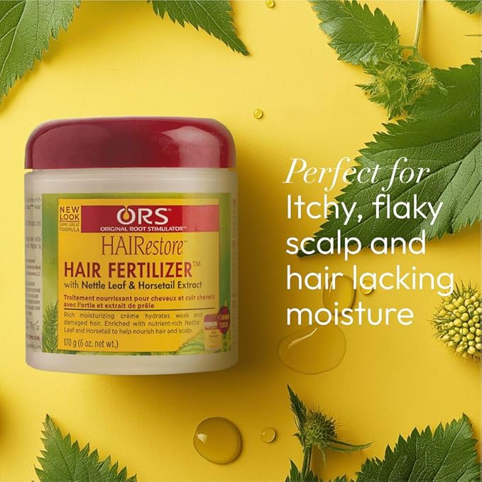 ORS HAIRestore Hair Fertilizer with Nettle Leaf and Horsetail Extract 6 Ounce (Pack of 2)