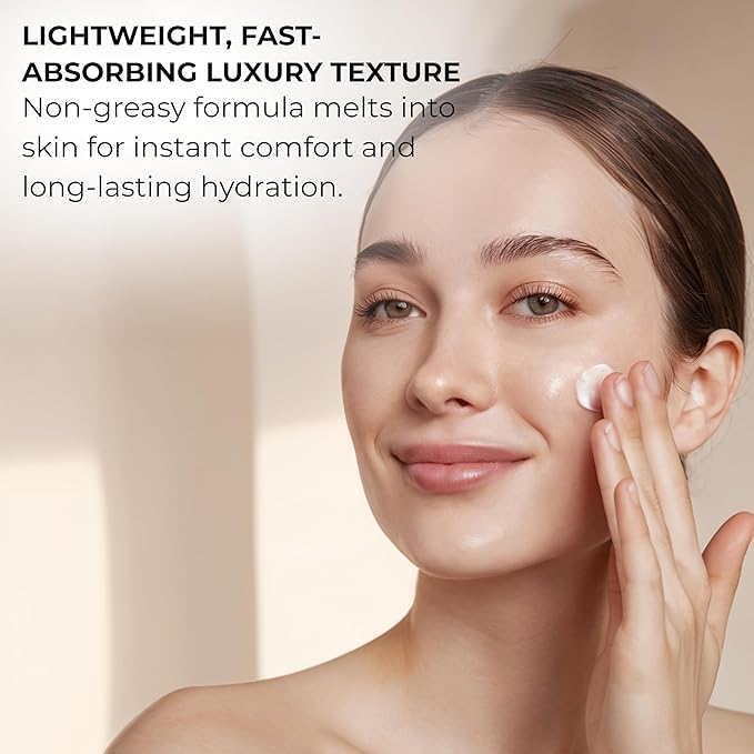 Retinol Collagen Face Moisturizer & Moisturizer Face Cream with Retinol – Anti Aging Face Cream for Women with 7% Hyaluronic Acid, Vitamins A B C E – Facial Moisturizer for Day & Night 1.7 fl oz