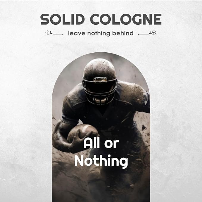 Solid Cologne Sample Set of 9 - Men's Sample Cologne Pack - Mens fragrance Sampler Set - Mens Travel Size Perfume Sampler Set (All or Nothing - 9 Pack - 0.75 oz each)